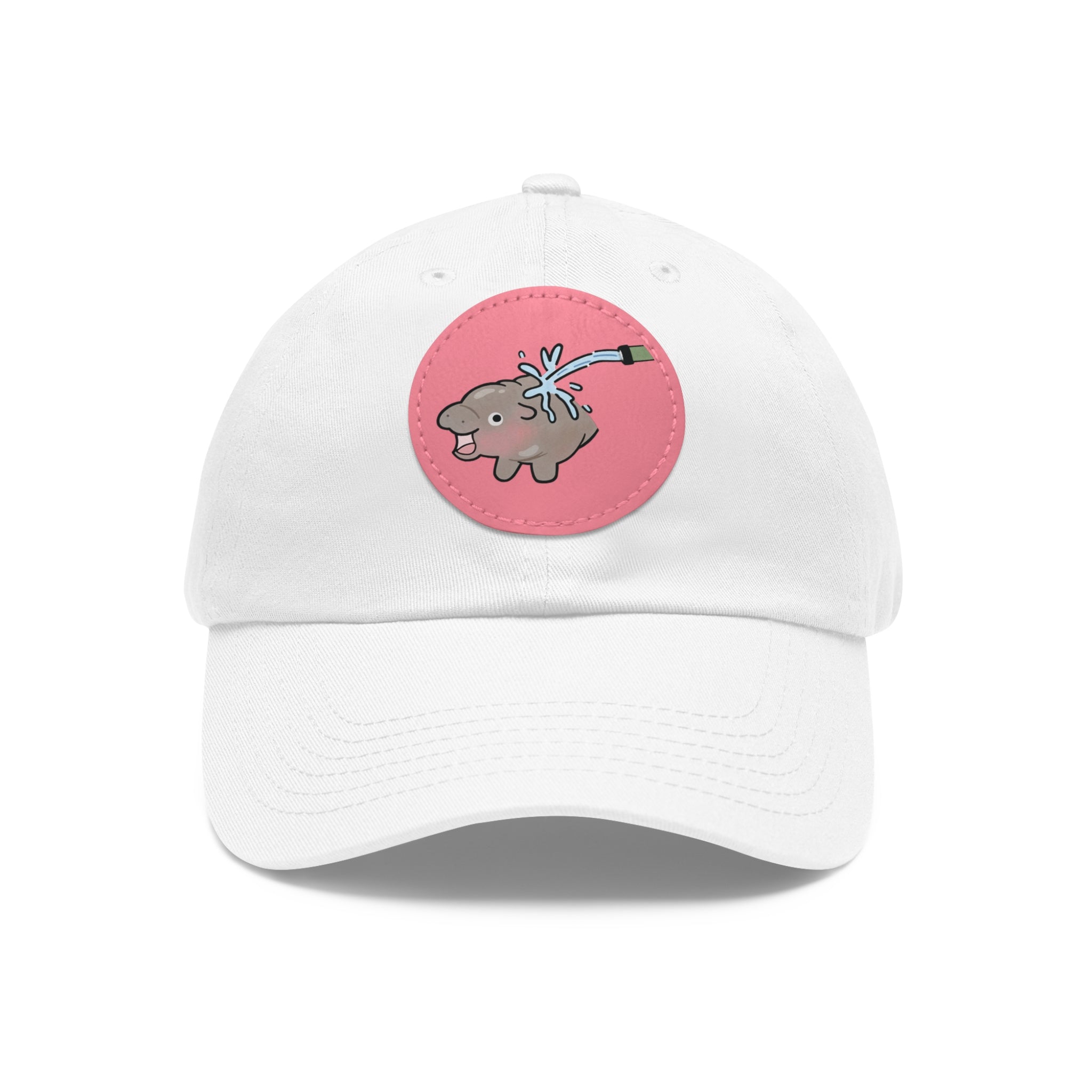 Baseball Cap – Playful Splash Pink Patch Edition